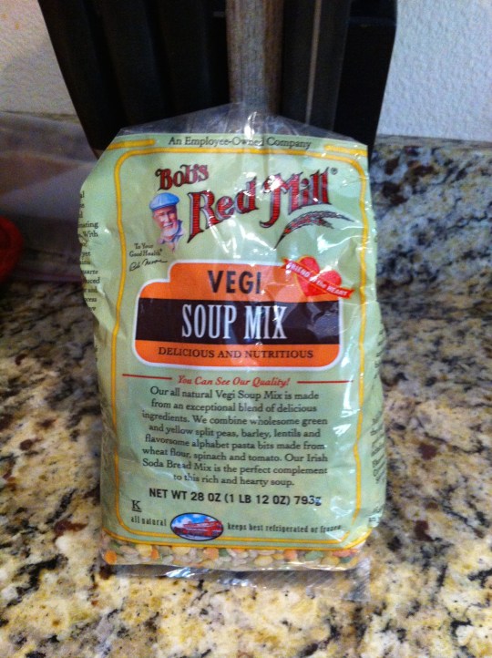 This soup was incredibly hearty, and wonderful on our cold, rainy night.